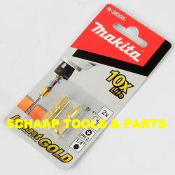 Bit - Slagschroefbit PH2 x 25mm Impact Gold per 2 verpakt | B-28335